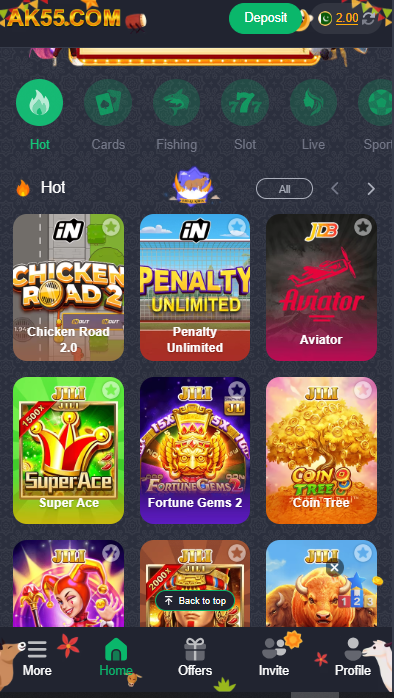 AK55 Game Download (Real money Earning app) on 2026 2 AK55 game