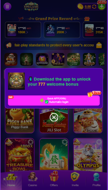 X99 Game Online Gaming Club How to Download APK Play & Earn Money 2 Screenshot 2026 01 20 172443 1