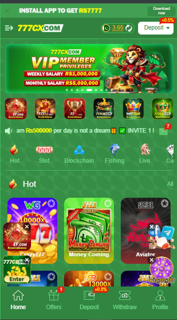 777CX Download New Game On Andriod And (Earn Real Money) 2 777CX Game