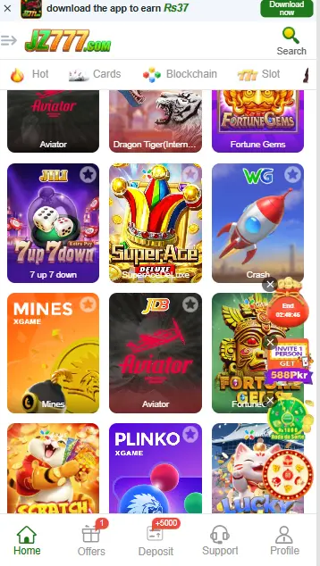 JZ777 Game Download On Andriod And Also (Get Boneses 100) 2 Jz777 Game